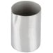 An American Metalcraft stainless steel creamer on a white background.