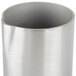 An American Metalcraft stainless steel creamer with a handle.