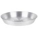 A silver metal Town aluminum wok cover with a circular rim.