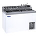 Nor-Lake ZF174WVS/0 54 inch Flip Top Ice Cream Dipping Cabinet with Topping Rail - White Exterior