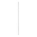 An aluminum Kason standard shelf pilaster pole.