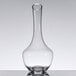 A close-up of the Chef & Sommelier Open Up Decanter by Arc Cardinal, a clear glass vase with a neck.