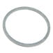 A grey circular gasket for a Hamilton Beach blender.