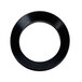 A black rubber V-ring.