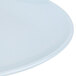 a close-up of a blue object