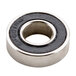 A black and silver Nemco CanPro bottom cutter bearing with a hole in it.