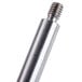 A metal rod with a metal cylinder on the end.