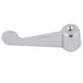 A chrome Equip by T&S wrist action handle kit with 5 silver handles.