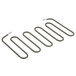 A white replacement top heating element for an Avantco P7 Series Panini Grill.