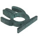 A green plastic HS Inc. cactus napkin ring.