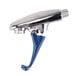 a close-up of a bicycle faucet