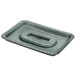 A green plastic HS Inc. jalapeno tamale server tray.