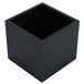 A black square base for a Cal-Mil beverage dispenser on a white background.