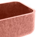 A copper colored HS Inc. multi-purpose container with a lid.
