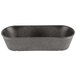 A black rectangular basket with a handle.