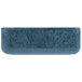 A blue rectangular container with a black lid.