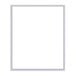 A white rectangular vinyl magnetic door gasket.