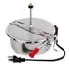 A stainless steel Carnival King replacement kettle with a red handle.