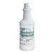 A white bottle of Noble Chemical Non-Valient Toilet Bowl & Restroom Cleaner with a green label.