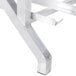 A Winholt aluminum can rack with metal legs.