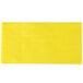 A yellow rectangular Chicopee dusting cloth with a white border.