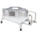 A Vollrath Redco Tomato Pro tomato slicer with metal parts.