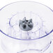 A Proctor Silex plastic blender container with a grey blade inside.