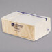A stack of ivory Hoffmaster paper dinner napkins.