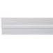 A white vinyl front door gasket strip for an Avantco refrigeration unit.