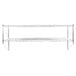 A Metro Erecta chrome wire shelf kit with two shelves.