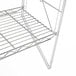 A Metro Erecta chrome wire shelf kit on a white background.