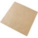 A square brown piece of paper.