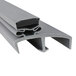 A close-up of a grey plastic Victory magnetic door gasket.