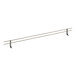A long metal rod with two metal rods on each side.