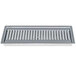 Micro Matic DP-220D 12 inch Stainless Steel Flush Mount Drip Tray with 3/4 inch NPT Drain