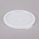 a white plastic lid with a lid open