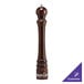 A brown Chef Specialties Monarch Walnut pepper mill on a table.