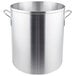 a large silver pot with handles