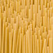 A close up of a pile of Regal linguine pasta.