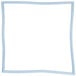 A white frame with a blue border.