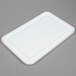 A white rectangular lid on a Winholt WHPL-8WH lug.