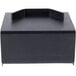 A black plastic Bunn TS Booster Thermal Server Stand on a counter.