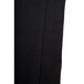 Chef Revival black chef trousers with a zipper.