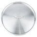 a close-up of a silver object