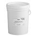 A large white plastic pail containing 17 pounds of Kraft Heinz marshmallow creme concentrate.