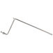 A long stainless steel metal heating element with screws on the end.