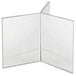 Cal-Mil 575 Classic 4 inch x 6 inch 3-Wing Acrylic Displayette