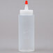 Wilton 1904-1166 6 oz. Mini Decorating Squeeze Bottle with Red Cone Tip - 2/Pack