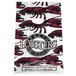 A white plastic food grade bag with lobsters on it.