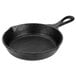 A Lodge 6 1/2" pre-seasoned cast iron skillet.